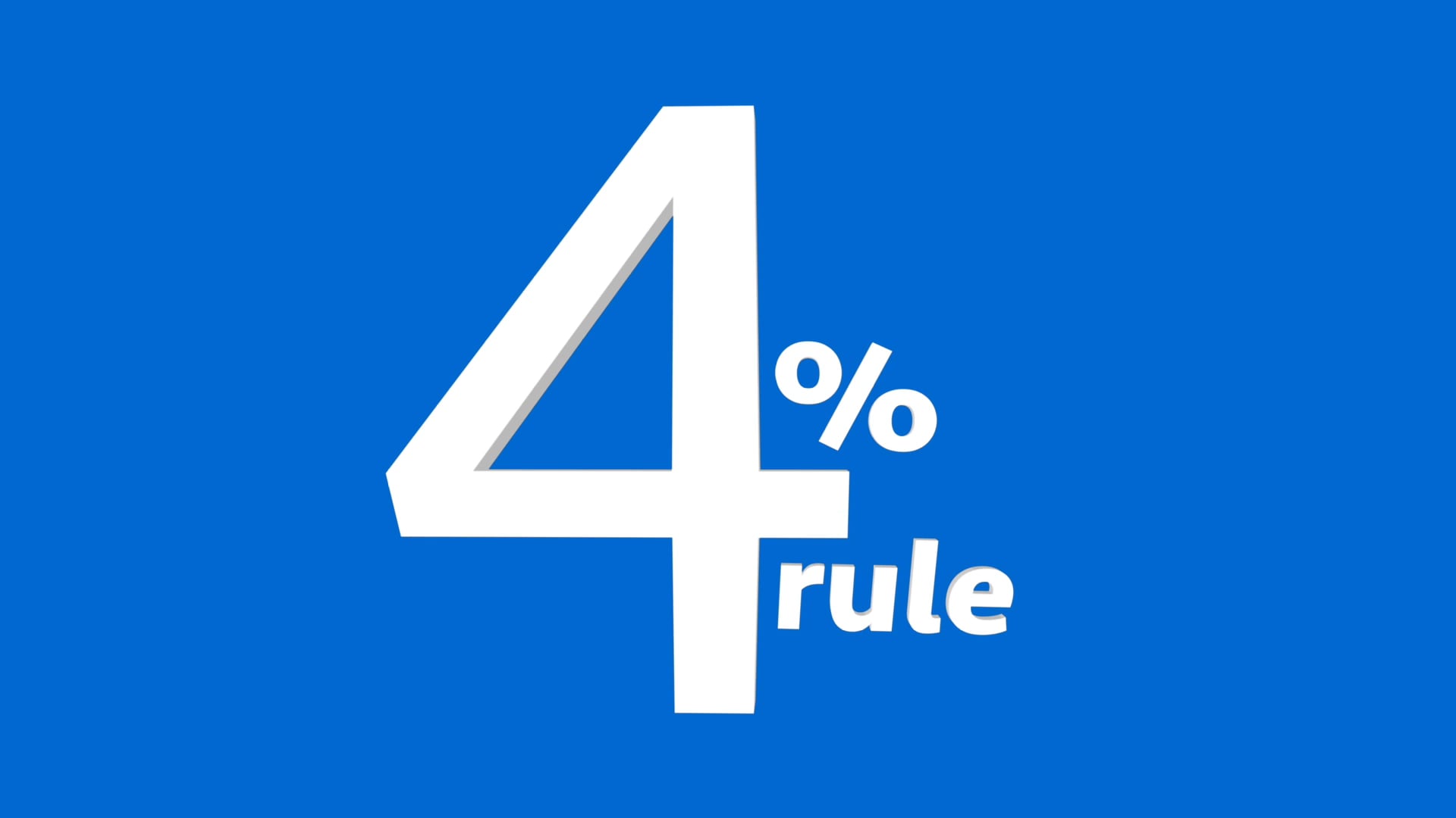 4% Rule